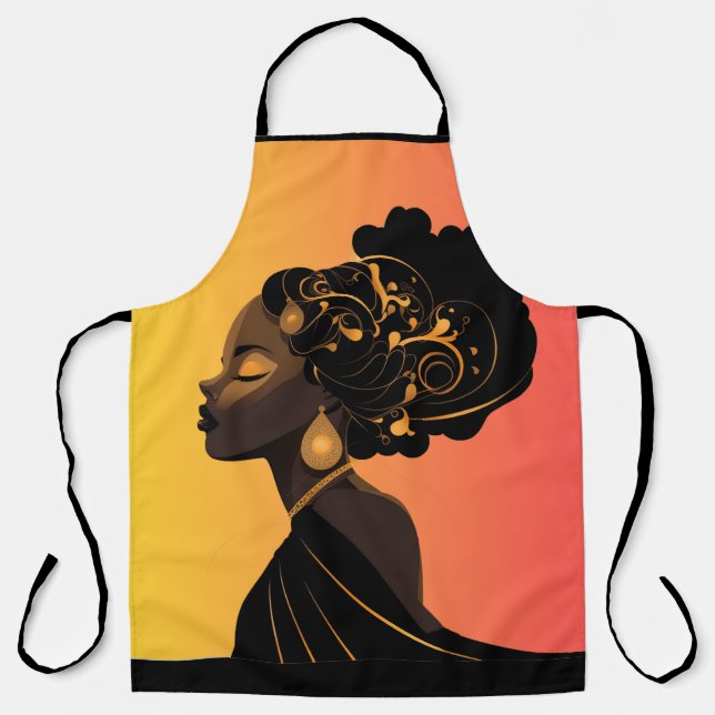 DIVINE FEMININE #3  APRON (Front)