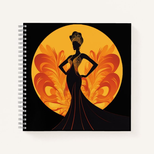 DIVINE FEMININE #4 NOTEBOOK (Front)