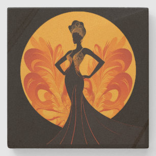 DIVINE FEMININE #4 TILE COASTER