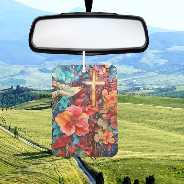 Divine Fragrance for Your Space: Christian Cross Air Freshener (Creator Uploaded)