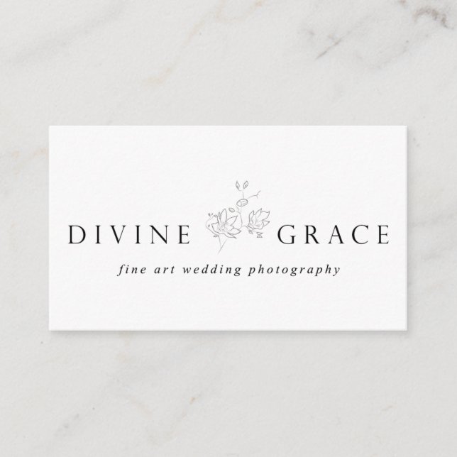 Divine Grace Business Card (Front)