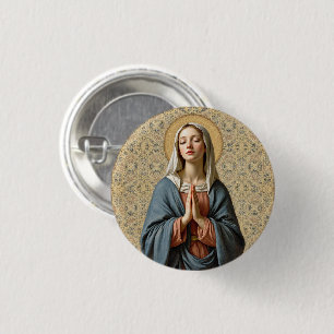 Divine Grace Prayer 1 Inch Round Button