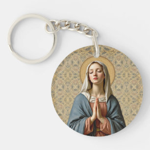 Divine Grace Prayer Keychain
