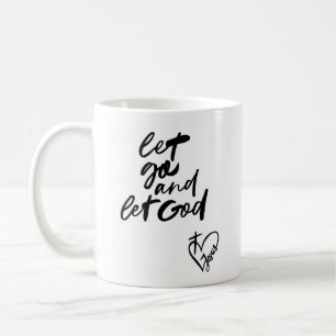 "Divine Guidance: Let Go and Let God Coffee"  Coffee Mug