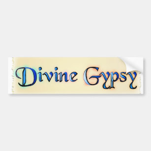 Divine Gypsy Bumper Sticker