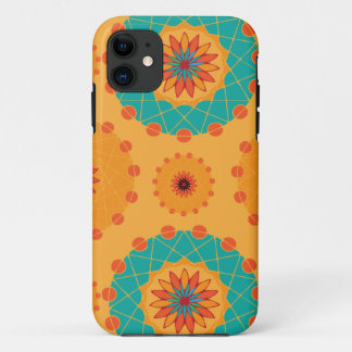 Divine heart flower patterns iPhone 11 case