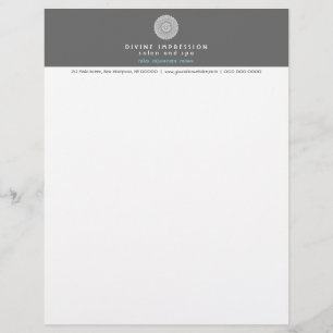 Divine Impression Blue 2 Letterhead