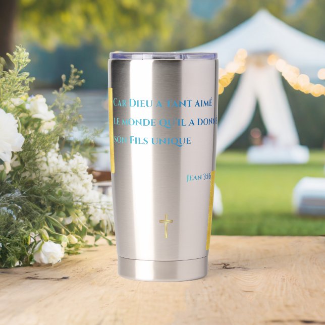 Divine Inspiration Insulated Tumbler (Wedding (Rotated))