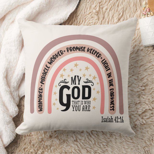 Divine Inspiration Throw Pillow (Blanket)