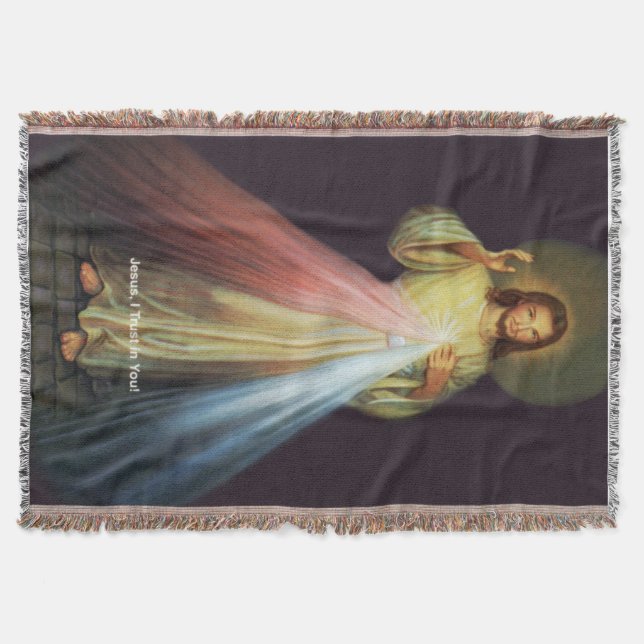 Divine Jesus of Mercy Blanket (Front)