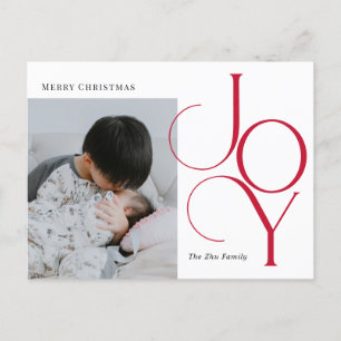 Divine Joie ÉDITABLE COULEUR Holiday Carte postale