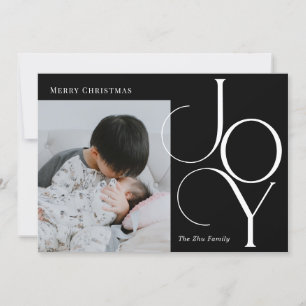 Divine Joy EDITABLE COLOR Holiday Photo Card