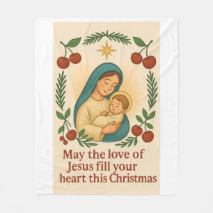 Divine Love Christmas Blanket – Baby Jesus