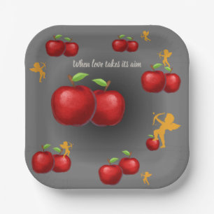 Divine Love Paper Plate