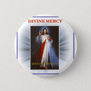 Divine Mercy 2 Inch Round Button