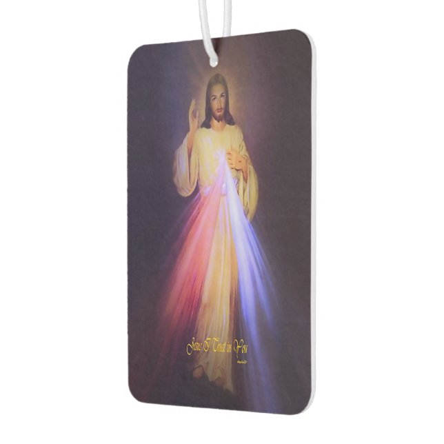Divine Mercy Air Freshener (Left)