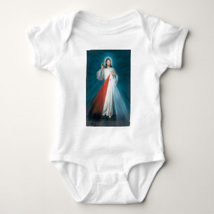 divine mercy baby bodysuit