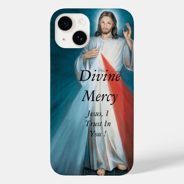 Divine Mercy Case-Mate iPhone Case (Back)