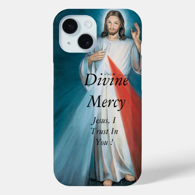 Divine Mercy Case-Mate iPhone Case (Back)