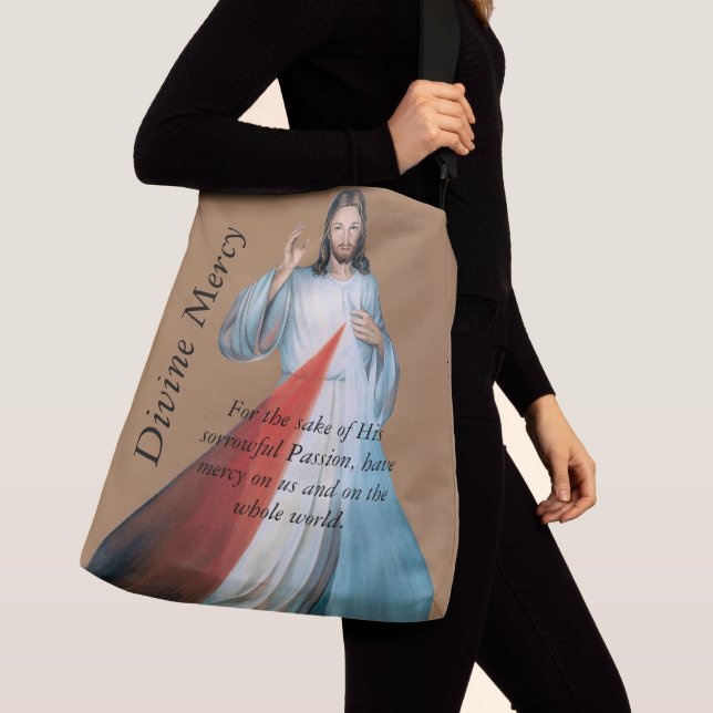 divine mercy crossbody bag (Close Up)