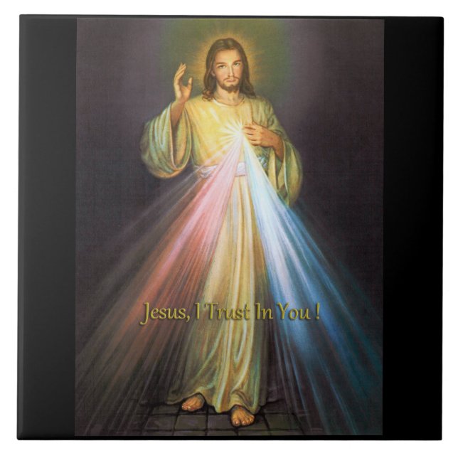 DIVINE MERCY DEVOTIONAL TILE (Front)