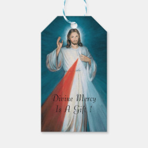 divine mercy   gift tags