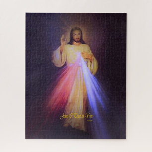Divine Mercy Gold Jigsaw Puzzle