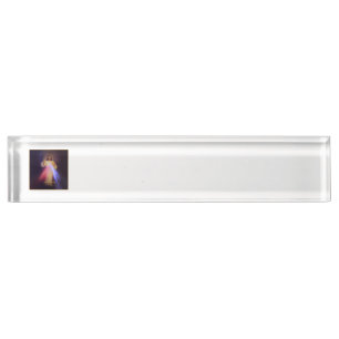 Divine Mercy Gold Nameplate