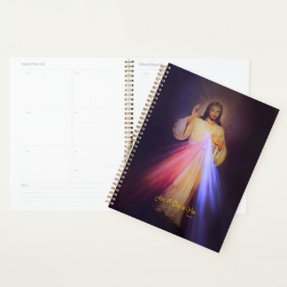 Divine Mercy Gold with Chaplet Prayer Planner