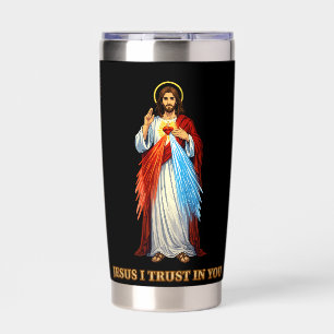 Divine Mercy Jesus Catholic Mercy Devotion Insulated Tumbler
