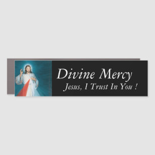Divine Mercy Jesus, I Trust In You !  Car Magnet