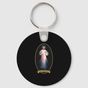 Divine Mercy, Jesus I Trust in You Keychain
