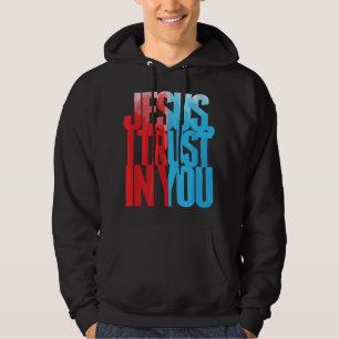 Divine Mercy Jesus I Trust in You St Faustina Cath Hoodie