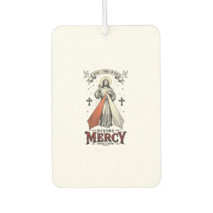 Divine Mercy Jesus I Trust in You Vintage Shirt De Air Freshener