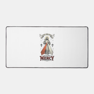 Divine Mercy Jesus I Trust in You Vintage Shirt De Desk Mat