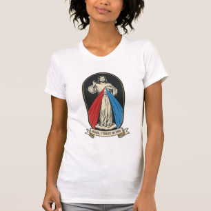 Divine Mercy Jesus Vintage T-Shirt