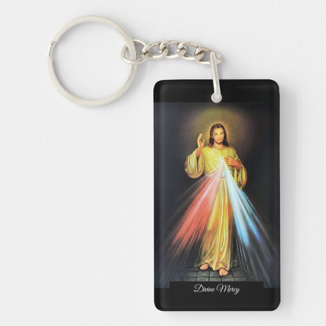 Divine Mercy Keychain (Front)