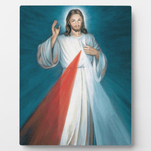 divine mercy plaque