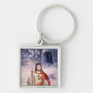 Divine Mercy, St. Faustina, Jesus I Trust in You Keychain