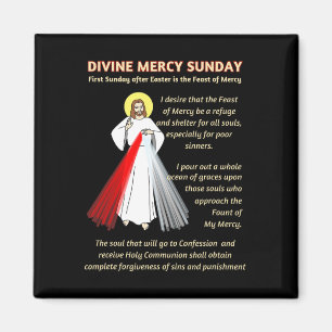 Divine Mercy Sunday First Sunday After Easter Magnet