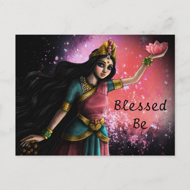 Divine Mother Postcard (Front)