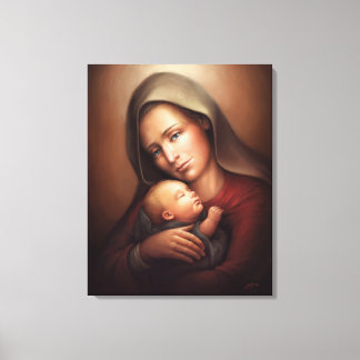 Divine Motherhood Canvas Print