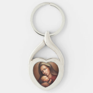 Divine Motherhood Keychain