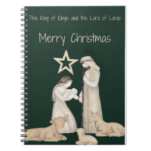 Divine Nativity: The Most Blessed Embrace Notebook