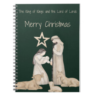 Divine Nativity: The Most Blessed Embrace Notebook