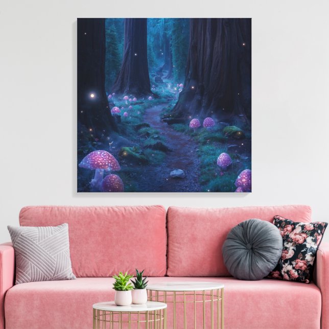 Divine Path Wall Art – Spiritual Journey Landscape (Insitu(LivingRoom))