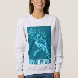 Divine Power Design Anime Workout - Energy Fitness Sweatshirt