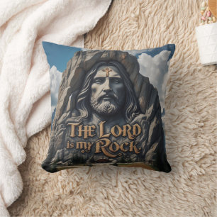 Divine Presence Among the Mountains Throw Pillow