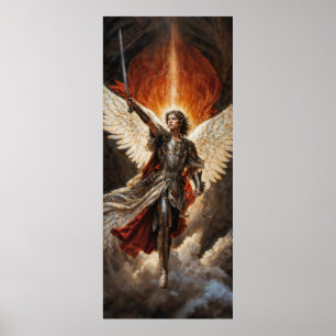 Divine Protector Archangel Michael  Poster