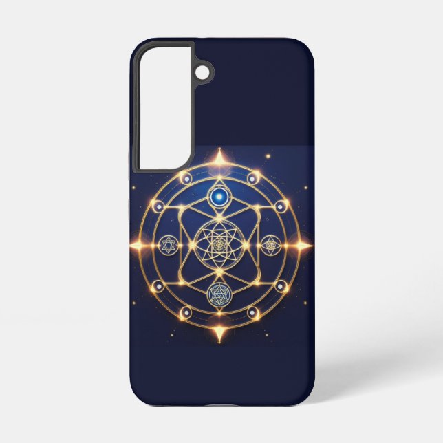 Divine Radiance – 5: Illuminated Universal Energy Samsung Galaxy S22 Case (Back)